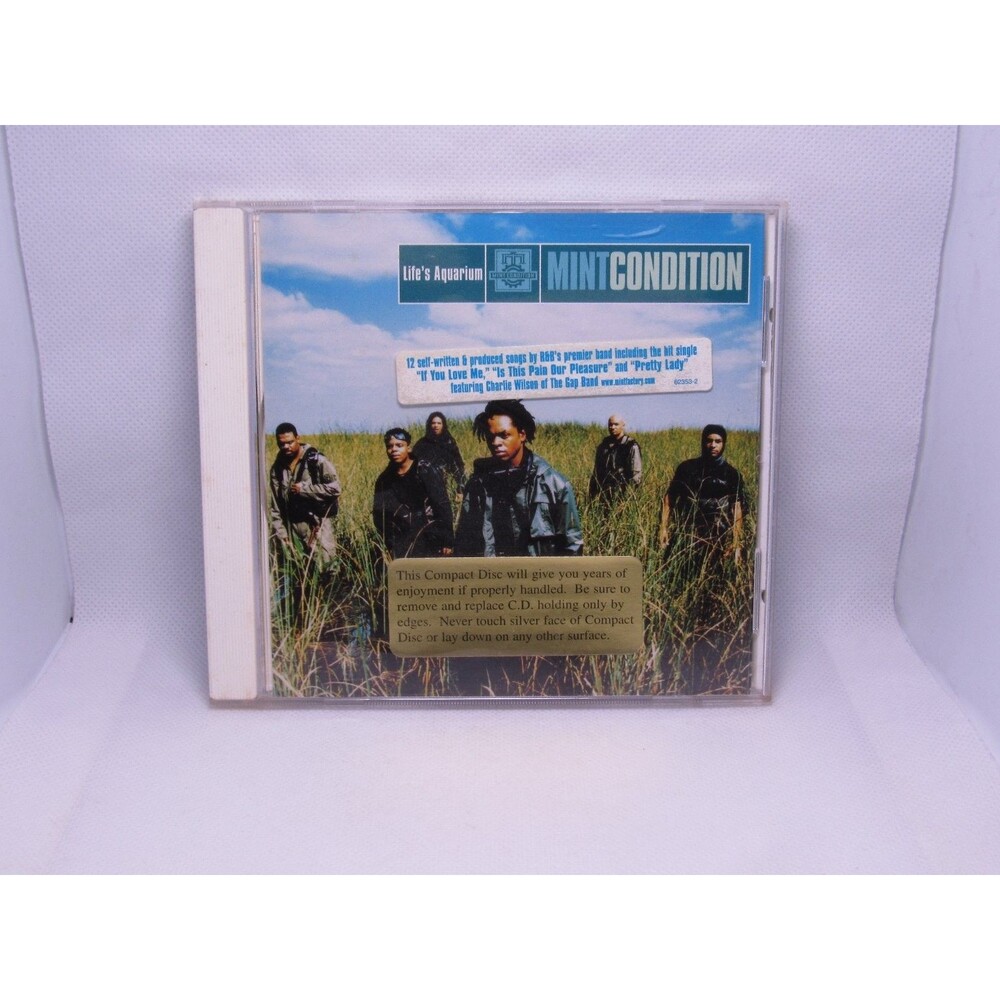 Mint Condition – Life's Aquarium CD‎ 1999 R&B Soul Funk Elektra - PROMO/HYPE